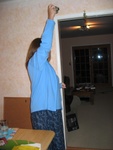 Vicki takes a "tall shot" ;)