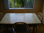 Kitchen table - extended