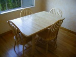 Kitchen table - extended