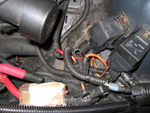 Relays so power can be drawn straight from battery