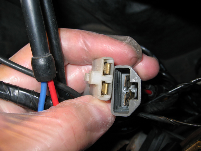 connector opened