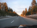 heading up