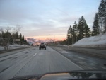 heading up