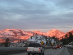 heading up